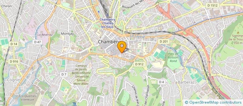 localisation de l'entreprise SCI MOLUC  LA RAVOIRE