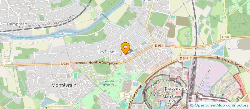 localisation de l'entreprise SCI MOLUKIMMO  CHESSY