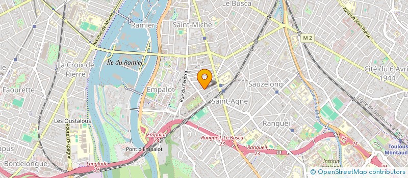 localisation de l'entreprise SCI MOMA à TOULOUSE