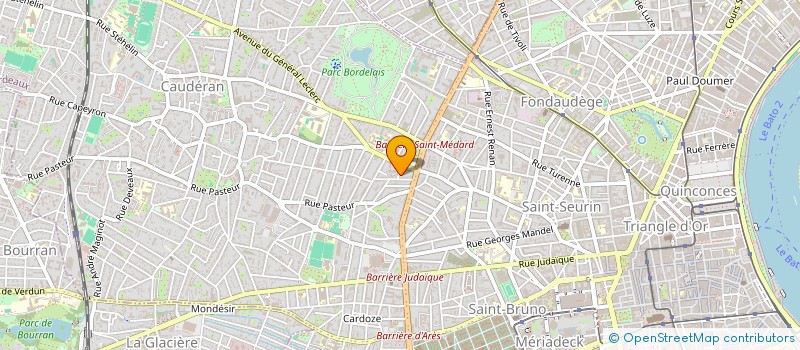 localisation de l'entreprise SCI MOMA  BORDEAUX