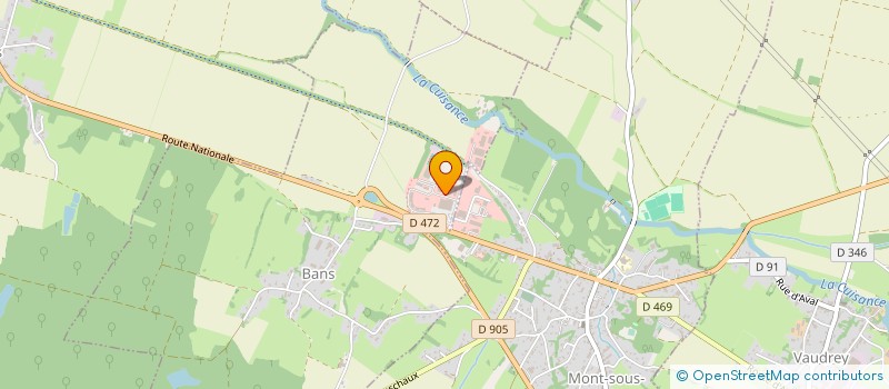 localisation de l'entreprise SCI MOMA  BANS