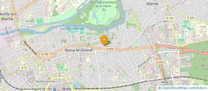 localisation de l'entreprise SCI MOMA à NOISY-LE-GRAND