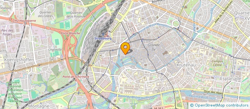 localisation de l'entreprise SCI MOMANTAI  STRASBOURG