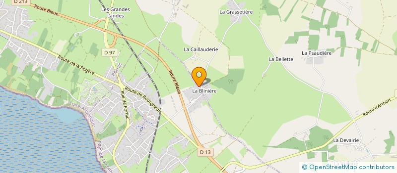 localisation de l'entreprise SCI MOMAPRU  PORNIC