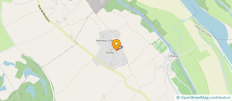 localisation de l'entreprise SCI MOMAUD  BEAULIEU SUR LOIRE