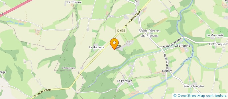 localisation de l'entreprise SCI MOME  SOULEUVRE EN BOCAGE