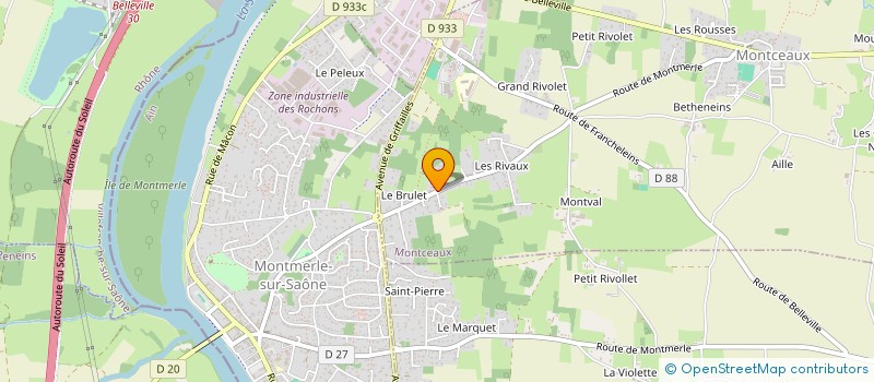 localisation de l'entreprise SCI MOME - GUILLAUME  MONTCEAUX