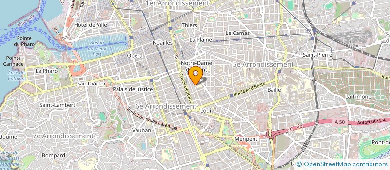 localisation de l'entreprise SCI MOMI  MARSEILLE