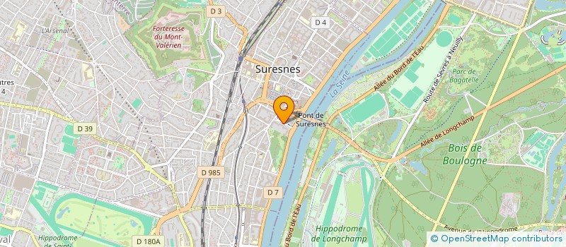 localisation de l'entreprise SCI MOMICHE à SURESNES