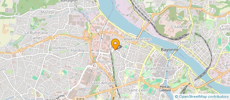 localisation de l'entreprise SCI MOMO à BAYONNE