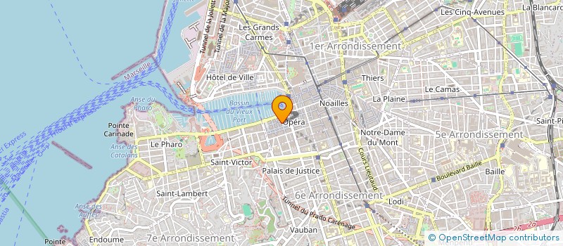 localisation de l'entreprise SCI MOMO à MARSEILLE
