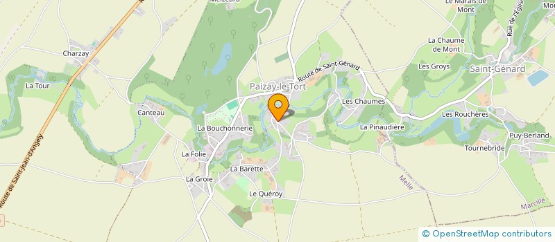 localisation de l'entreprise SCI MOMO ET MIMI  MELLE