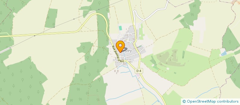 localisation de l'entreprise SCI MOMONE & CAE  CREPEY