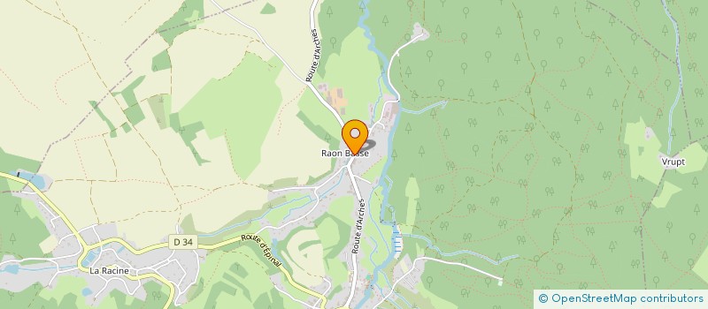 localisation de l'entreprise SCI MOMOTTE  RAON-AUX-BOIS