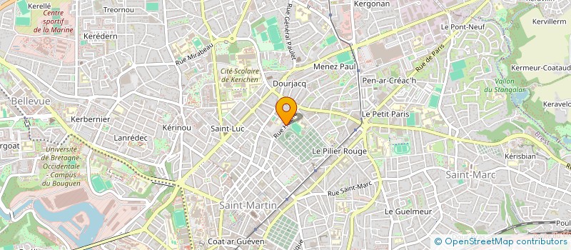 localisation de l'entreprise SCI MON  BREST