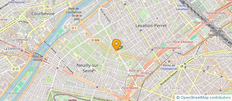 localisation de l'entreprise SCI MON ABRI  NEUILLY-SUR-SEINE