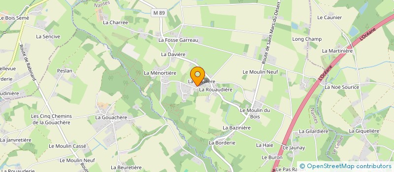 localisation de l'entreprise SCI MON AMI JACQUES  CARQUEFOU