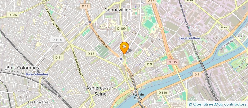 localisation de l'entreprise SCI MON COCON à ASNIERES-SUR-SEINE