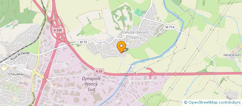 localisation de l'entreprise SCI MON DESERT SA  FLEVILLE-DEVANT-NANCY