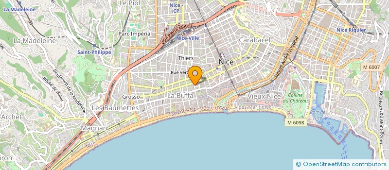 localisation de l'entreprise SCI MON DESIR à NICE