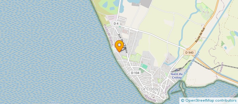 localisation de l'entreprise SCI MON DESIR à LE CROTOY