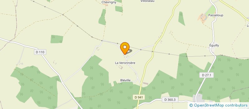localisation de l'entreprise SCI MON PETIT VILLAGE à DANGEAU