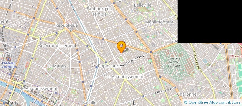 localisation de l'entreprise SCI MON PLAISIR  PARIS