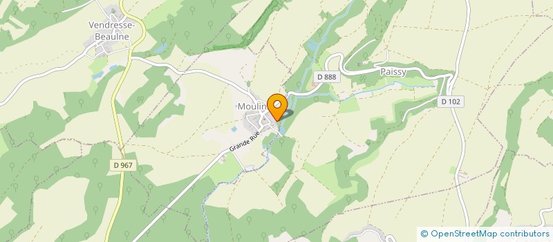 localisation de l'entreprise SCI MON REPOS  MOULINS