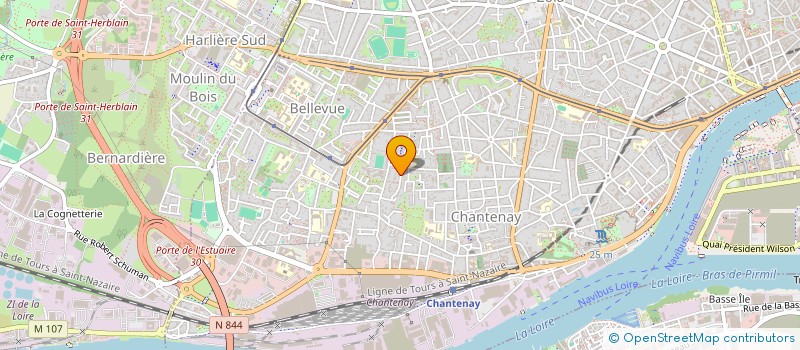 localisation de l'entreprise SCI MON REVE NANTAIS  NANTES