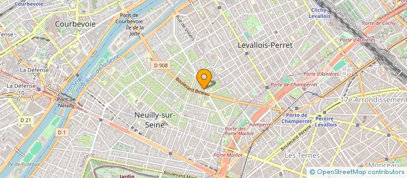 localisation de l'entreprise SCI MON TIPI à NEUILLY-SUR-SEINE