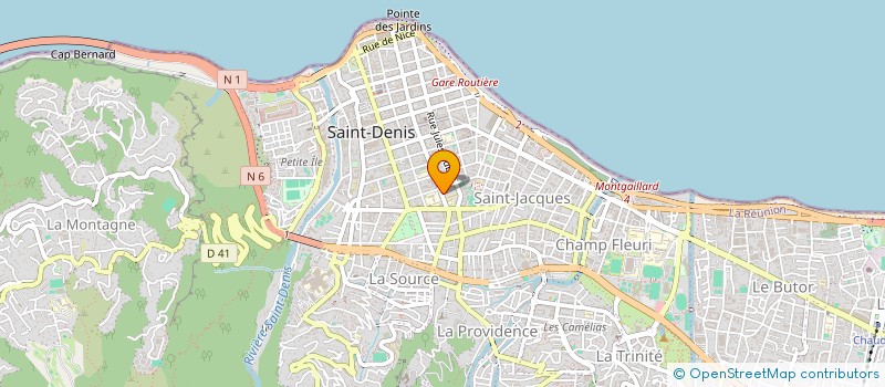 localisation de l'entreprise SCI MONA à SAINT-DENIS