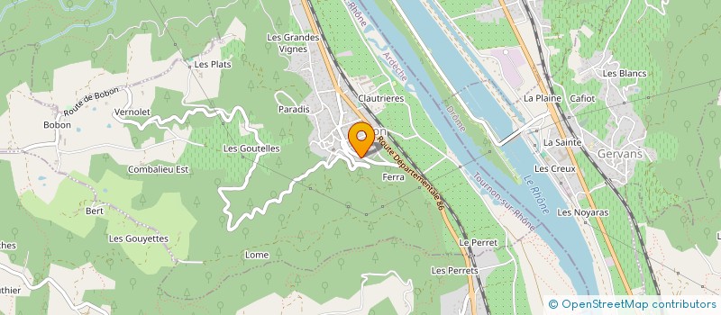 localisation de l'entreprise SCI MONA  VION