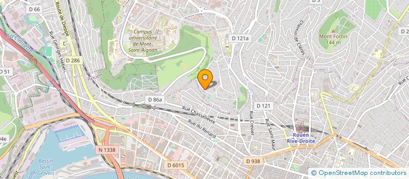 localisation de l'entreprise SCI MONA  MONT-SAINT-AIGNAN