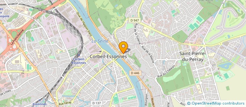 localisation de l'entreprise SCI MONA  CORBEIL-ESSONNES