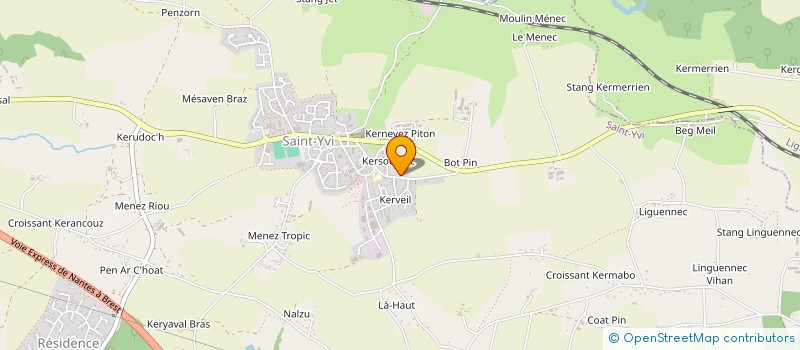 localisation de l'entreprise SCI MONA  SAINT-YVI