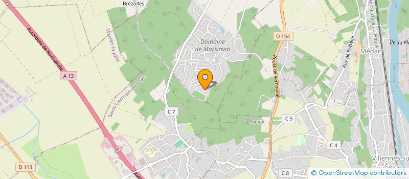 localisation de l'entreprise SCI MONA LEASA à VERNOUILLET