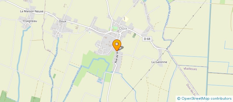 localisation de l'entreprise SCI MONABRI  DOIX LES FONTAINES