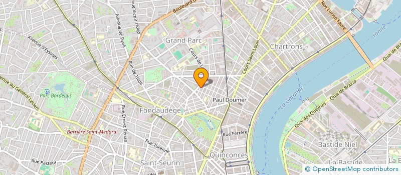 localisation de l'entreprise SCI MONADEY  BORDEAUX