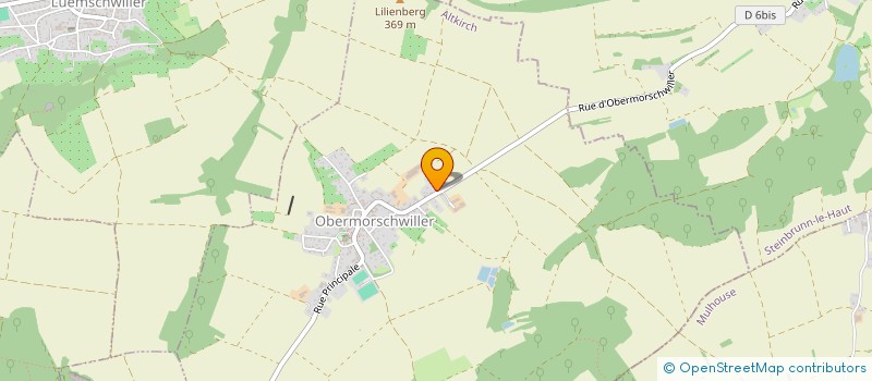 localisation de l'entreprise SCI MONALISE  OBERMORSCHWILLER