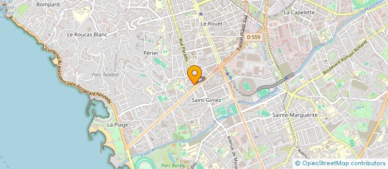 localisation de l'entreprise SCI MONANGE à MARSEILLE