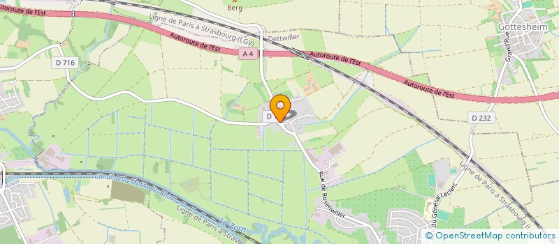 localisation de l'entreprise SCI MONAQUE  LUPSTEIN