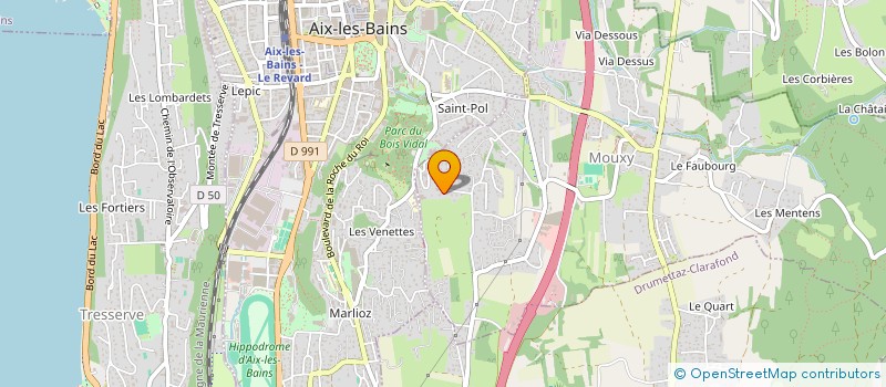 localisation de l'entreprise SCI MONARD-ZANDER  MOUXY