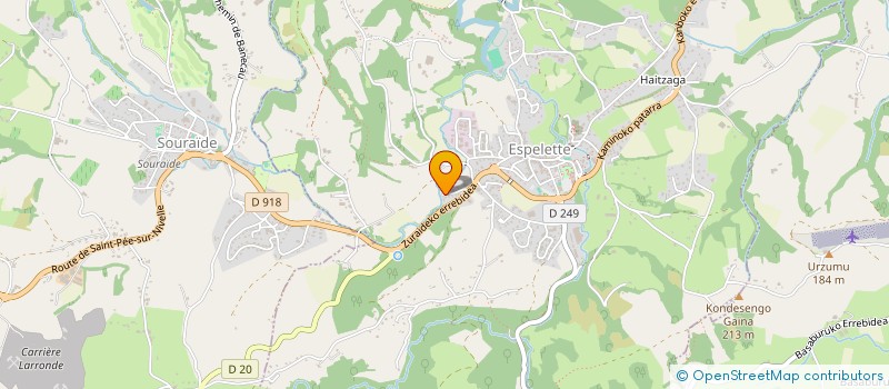 localisation de l'entreprise SCI MONARQUE  ESPELETTE