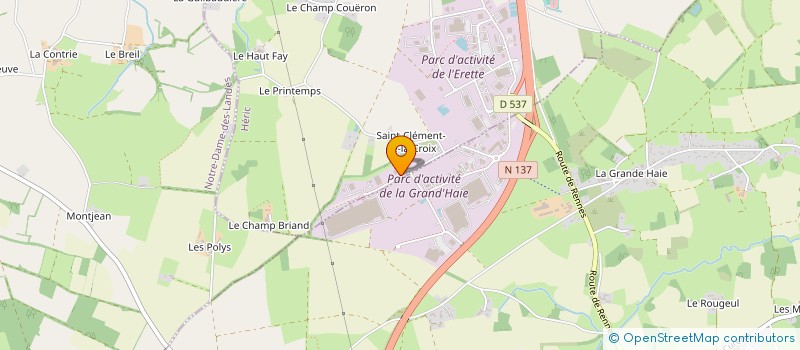 localisation de l'entreprise SCI MONARQUE  CARQUEFOU