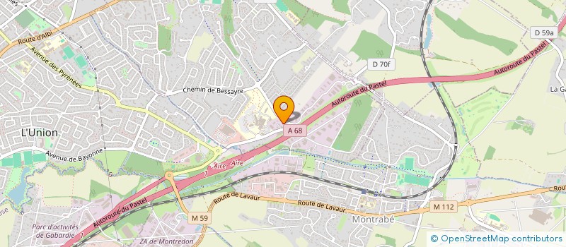 localisation de l'entreprise SCI MONAUREL à SAINT-JEAN
