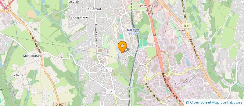 localisation de l'entreprise SCI MONAUT SAINT AMAND  DARDILLY