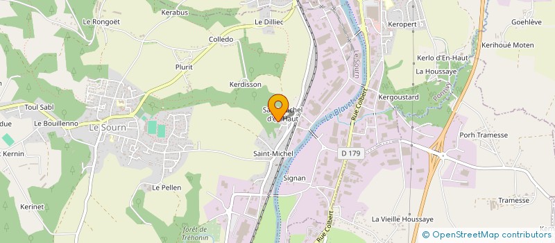 localisation de l'entreprise SCI MONAVILLE  LE SOURN