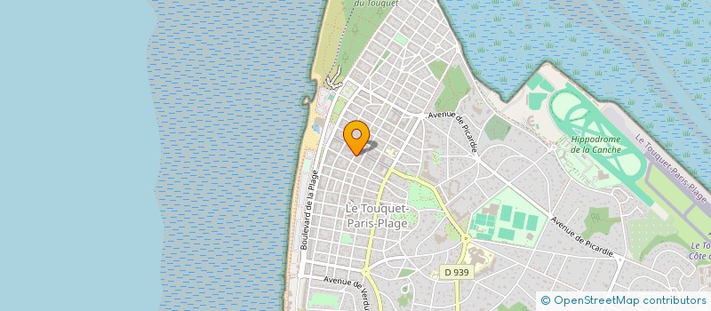 localisation de l'entreprise SCI MONBLAN à LE TOUQUET-PARIS-PLAGE