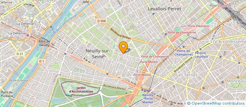 localisation de l'entreprise SCI MONCEAU à NEUILLY-SUR-SEINE