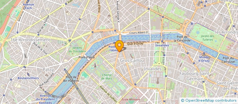 localisation de l'entreprise SCI MONCEAU BETA  PARIS